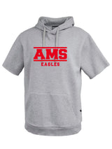 AMS Pennant Fleece Short Sleeve Hoodie - Block Logo 2025