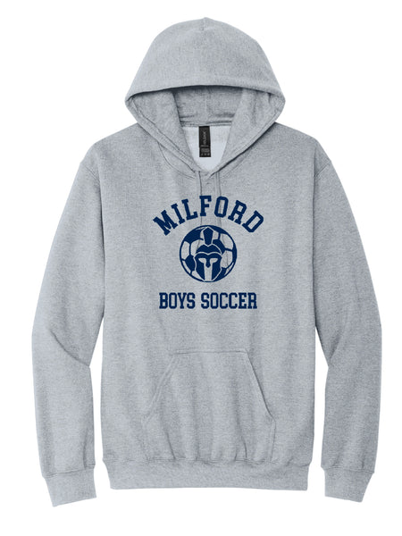 Milford Boys Soccer - Gildan Softstyle Hoodie 2025