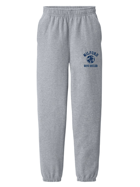 Milford Boys Soccer Bella & Canvas 10oz sweatpants 2025
