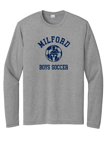 Milford Boys Soccer Sport-tek Performance Long Sleeve T-shirt 2025