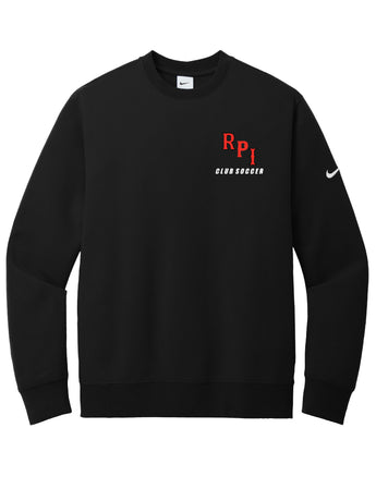 RPI Club Soccer- Embroidered Nike Crewneck