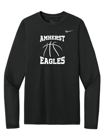 Amherst Eagles Basketball Nike LS Tee
