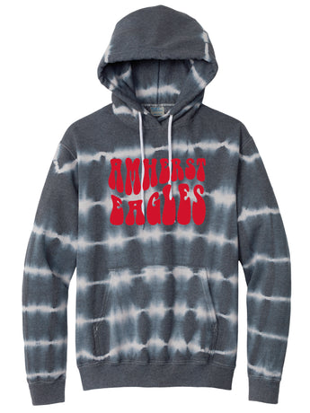 AMS Striped Tie Dye Hoodie 2026
