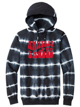 AMS Striped Tie Dye Hoodie 2026