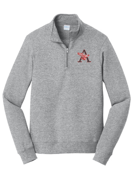 AMS Fan Favorite 1/4 zip - Eagle A logo