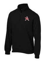 AMS Sport-tek Heavyweight  1/4 zip - Eagle A logo