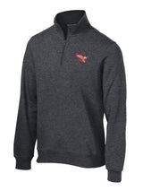 AMS Sport-tek Heavyweight  1/4 zip - Eagle A logo