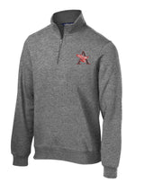AMS Sport-tek Heavyweight  1/4 zip - Eagle A logo
