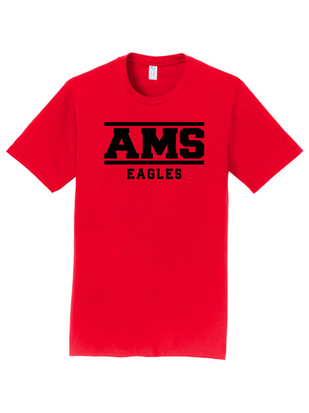 AMS Fan Favorite Cotton Tee- Block Logo 2025