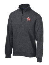 AMS Sport-tek Heavyweight  1/4 zip - Eagle A logo