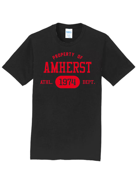 AMS - Property Of Amherst Tee 2024** Sale** Limited Quantities