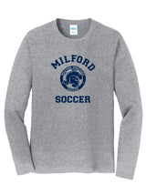 Milford Girls Soccer Long Sleeve Cotton t-shirt 2025