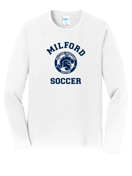 Milford Girls Soccer Long Sleeve Cotton t-shirt 2025