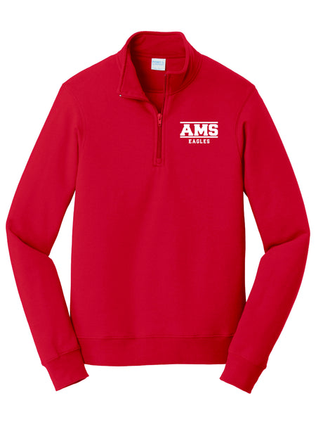 AMS Fan Favorite 1/4 zip - Block Logo 2025
