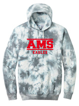 AMS Crystal Tie Dye Hoodie - Block Logo 2025