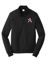 AMS Fan Favorite 1/4 zip - Eagle A logo