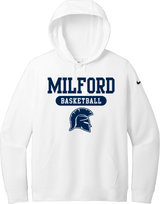 Milford Superfan Nike Basketball Hoodie- Mens