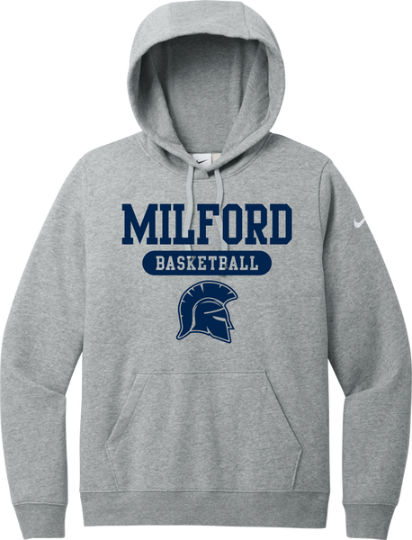 Milford Superfan Nike Basketball Hoodie- Mens