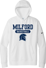 Milford Superfan Nike Basketball Hoodie- Ladies