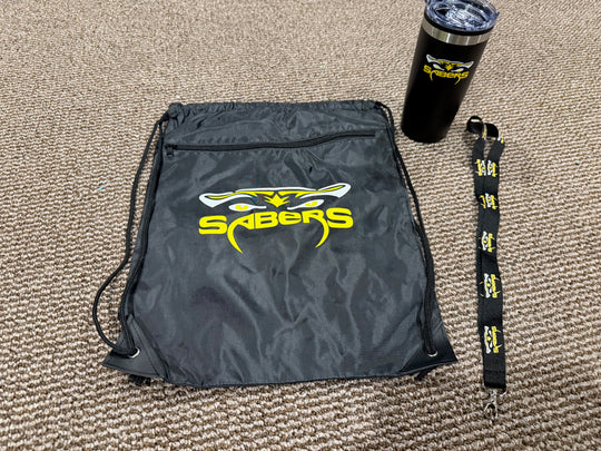 PTSA- Sabers Starter Kit- Drawstring bag, Coffee Cup and Lanyard